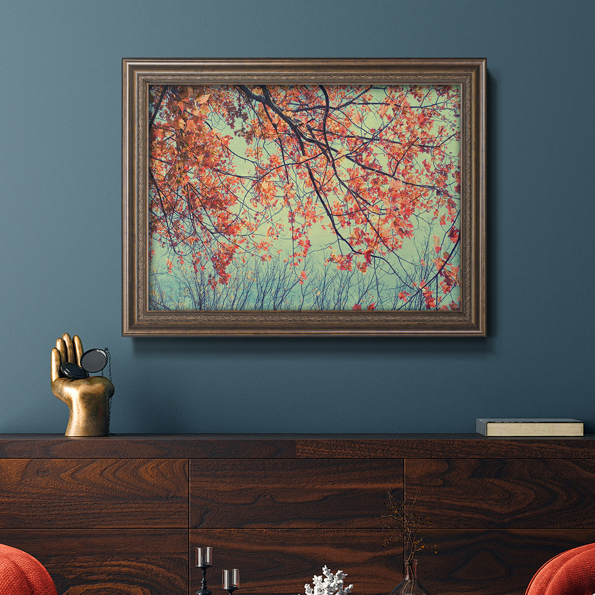 Autumn Tapestry II Premium Framed Canvas- Ready to Hang