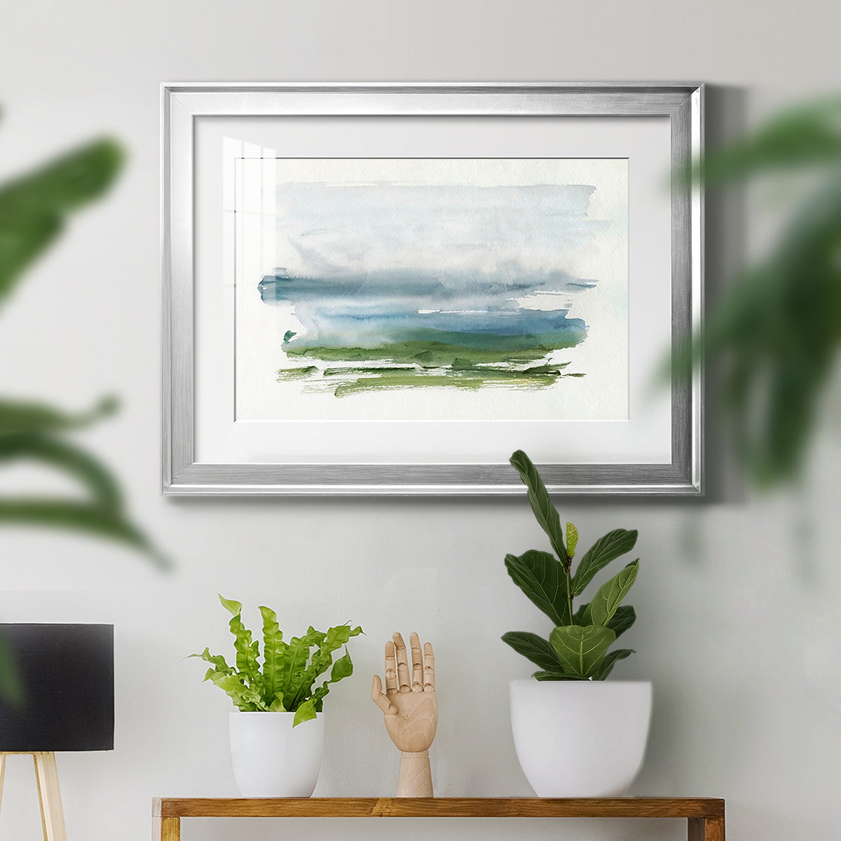 Coastline Splash III Premium Framed Print - Ready to Hang