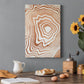 Wood Grain Suminagashi I Premium Gallery Wrapped Canvas - Ready to Hang