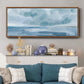 Calm Seascape II - Floater Framed Canvas Print