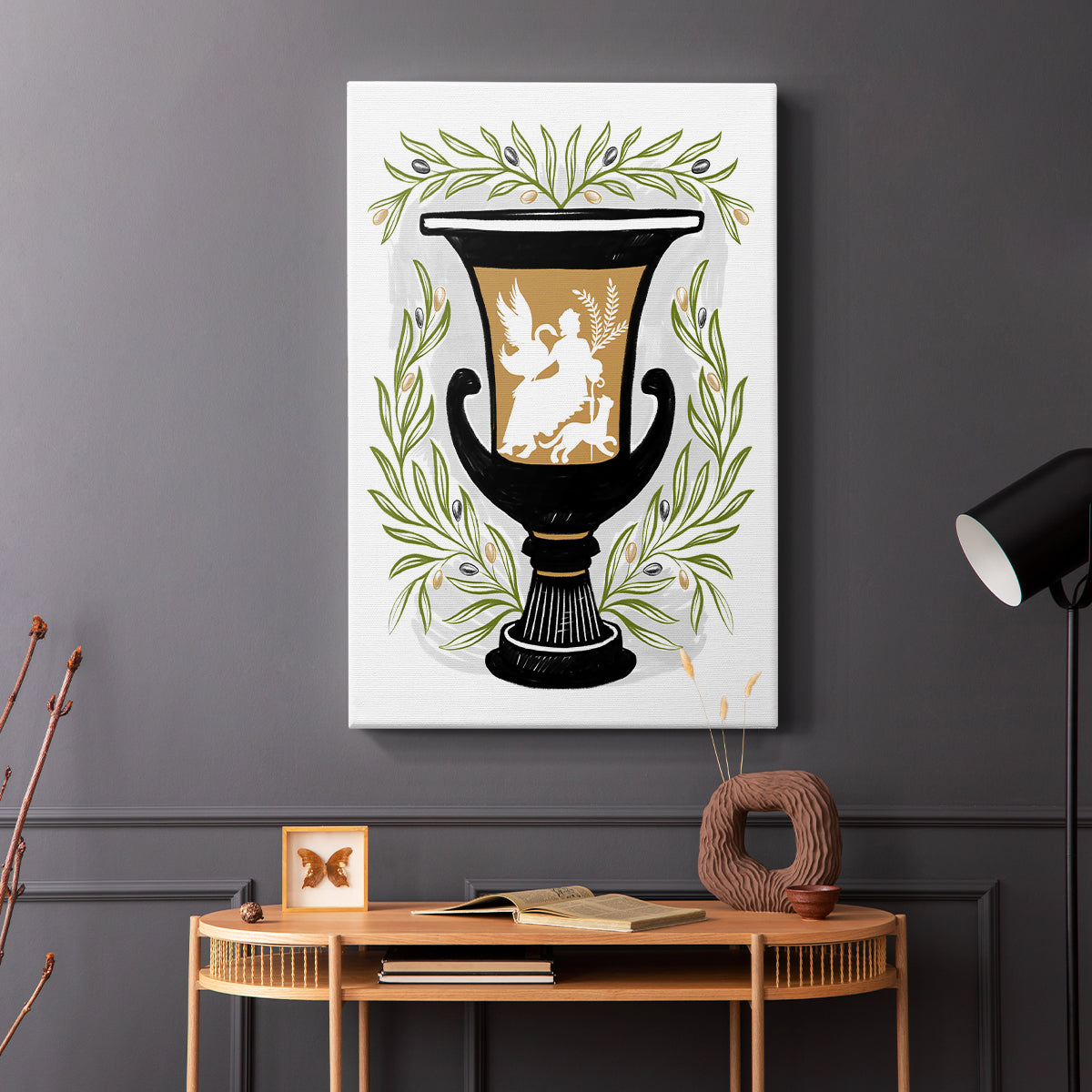 Greek Vases I - Canvas Art Print