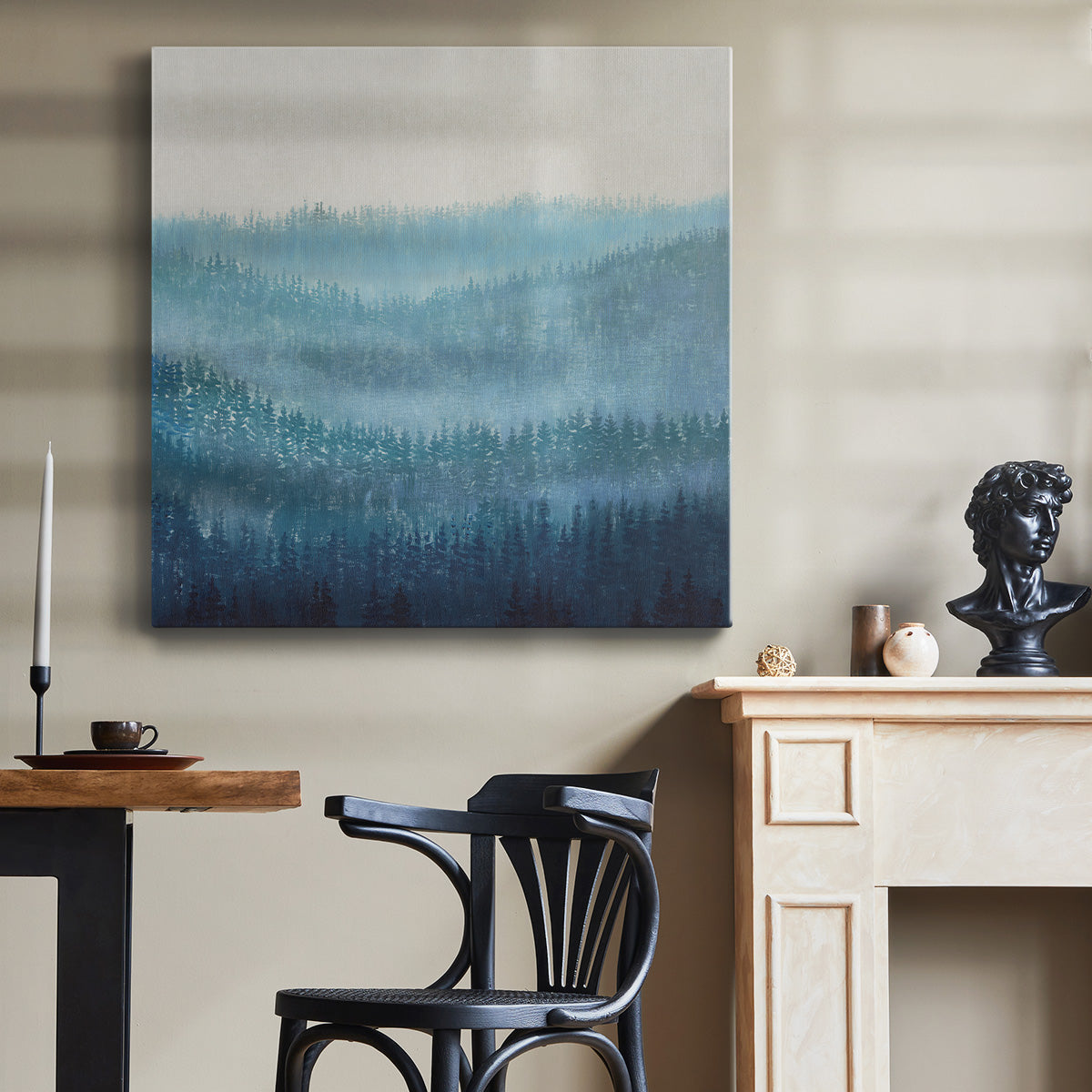 Smoky Ridge I - Canvas Art Print