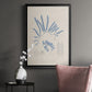 Blue Marine Algae II - Modern Framed Canvas Print