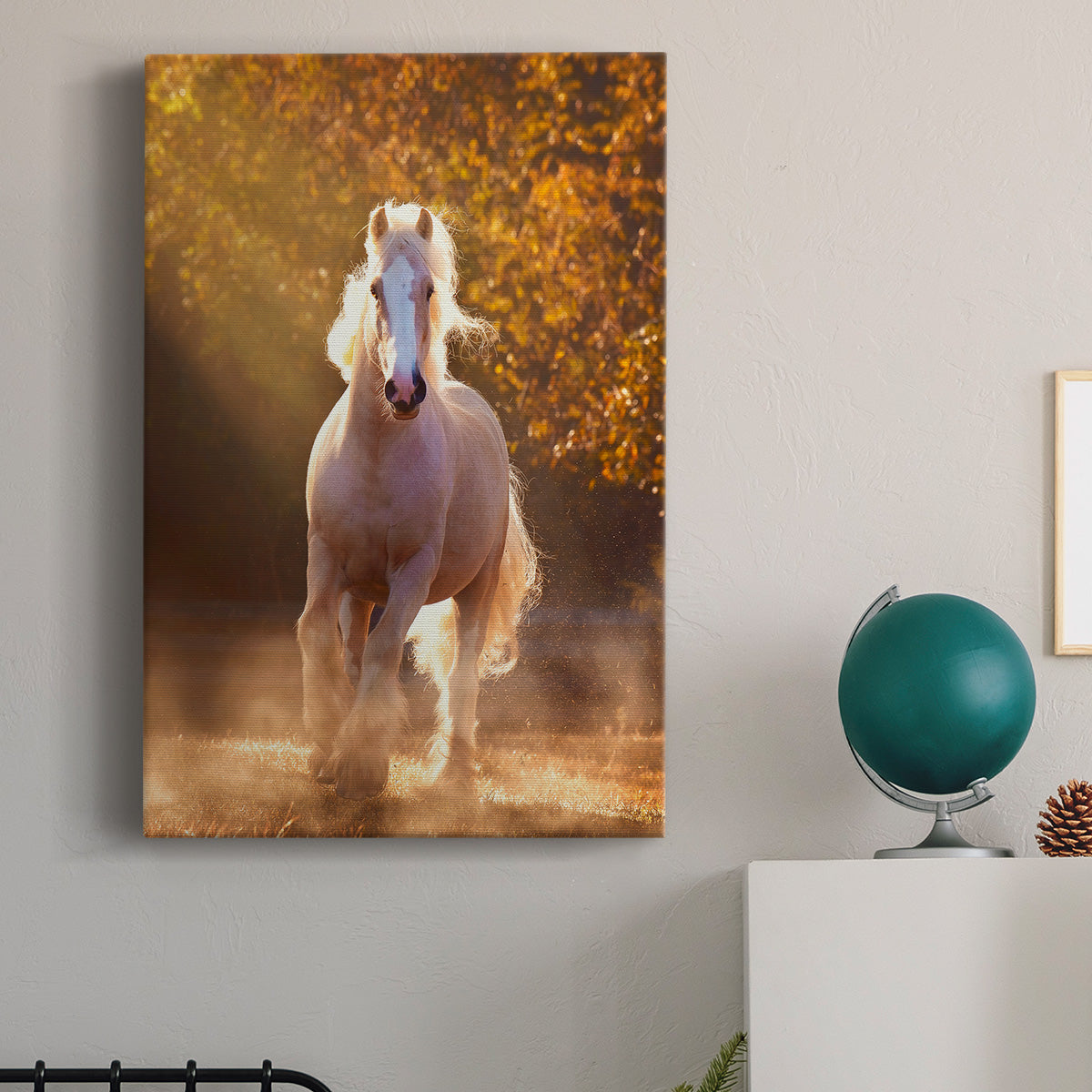 Horse Motion VIII Premium Gallery Wrapped Canvas - Ready to Hang