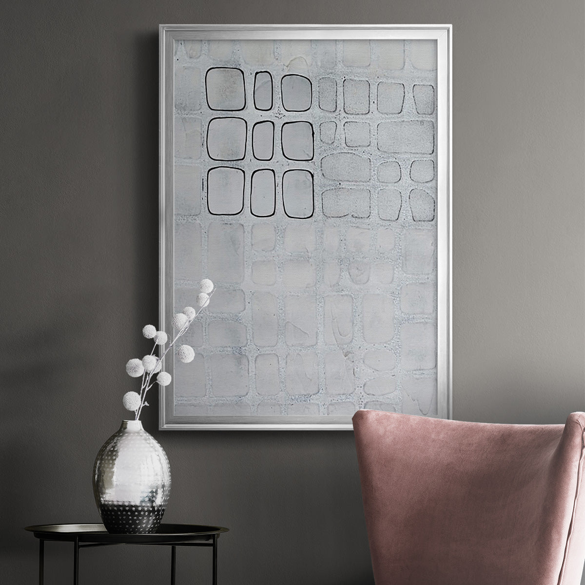 Lumen Colour I - Modern Framed Canvas Print