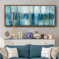 Abstract Saturnia - Floater Framed Canvas Print