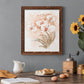 White and Coral Orchid II - Premium Canvas Framed in Barnwood - Ready to Hang