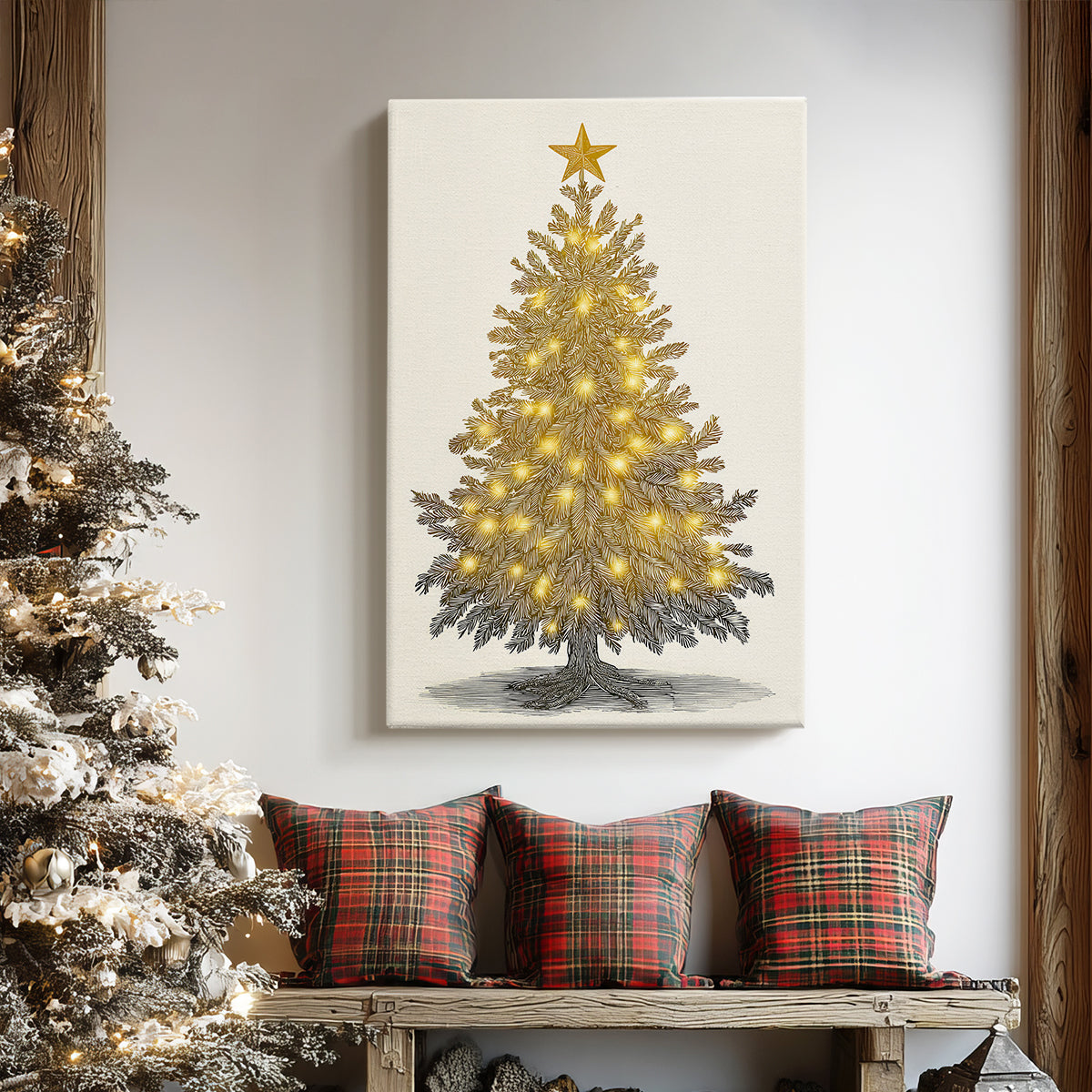 Golden Twilight at Midnight - Canvas Art Print