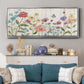 Wildflower Flutter On - Floater Framed Canvas Print
