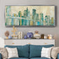 New York City - Floater Framed Canvas Print