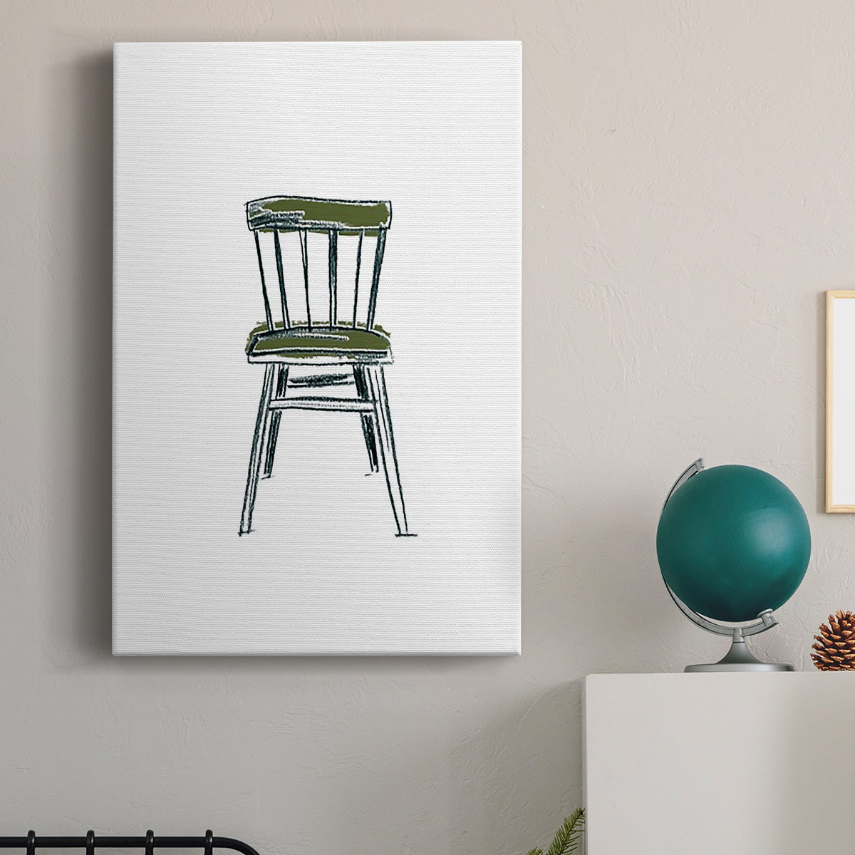 Take a Seat IV Premium Gallery Wrapped Canvas - Ready to Hang