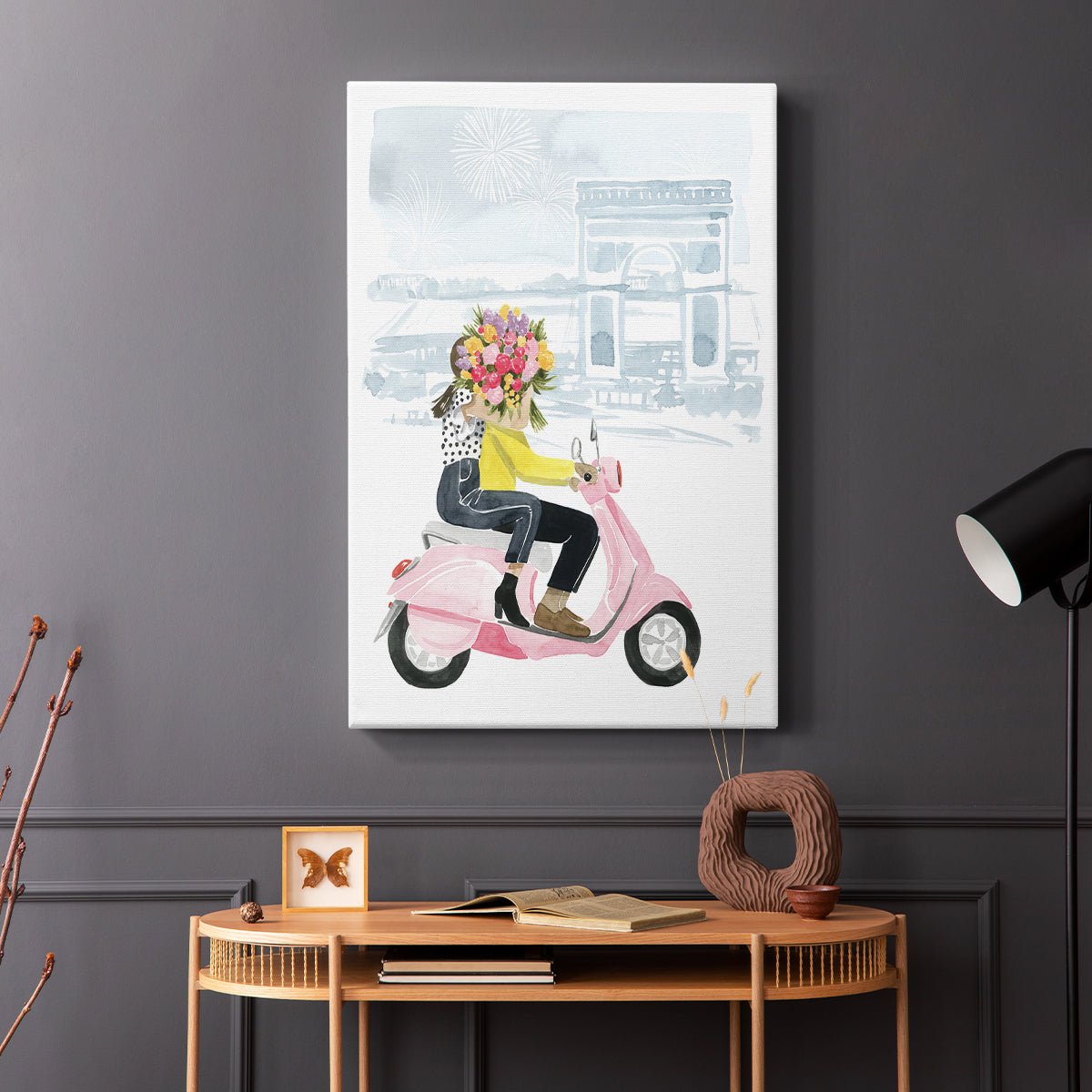 Paris in Love I - Canvas Art Print