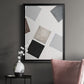 Block Encounter Revisit I - Modern Framed Canvas Print