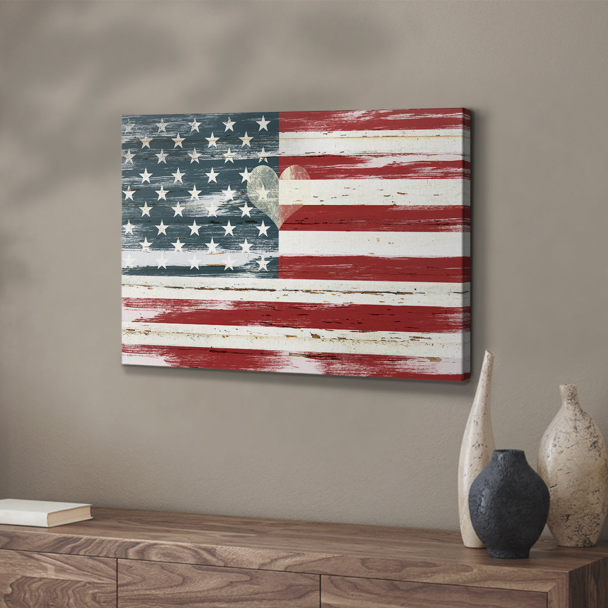 Heart of America - Canvas Art Print