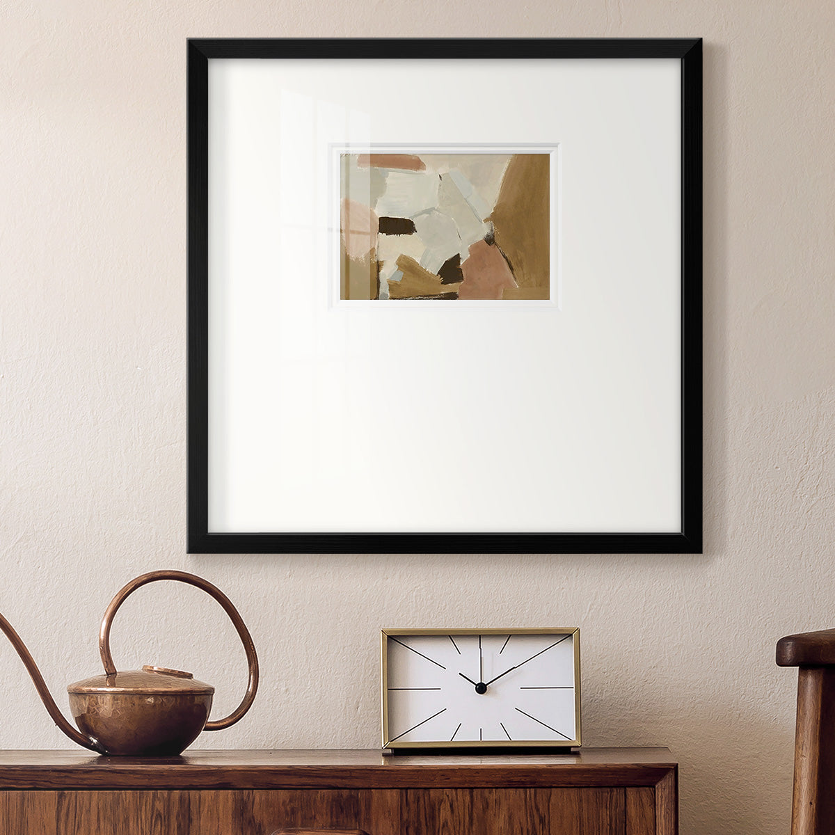 Almondine I Premium Framed Print Double Matboard