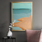 Out on the Sandbar III - Modern Framed Canvas Print