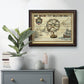 Nautical Map I Premium Framed Canvas- Ready to Hang