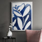 Blue Eucalyptus I - Modern Framed Canvas Print