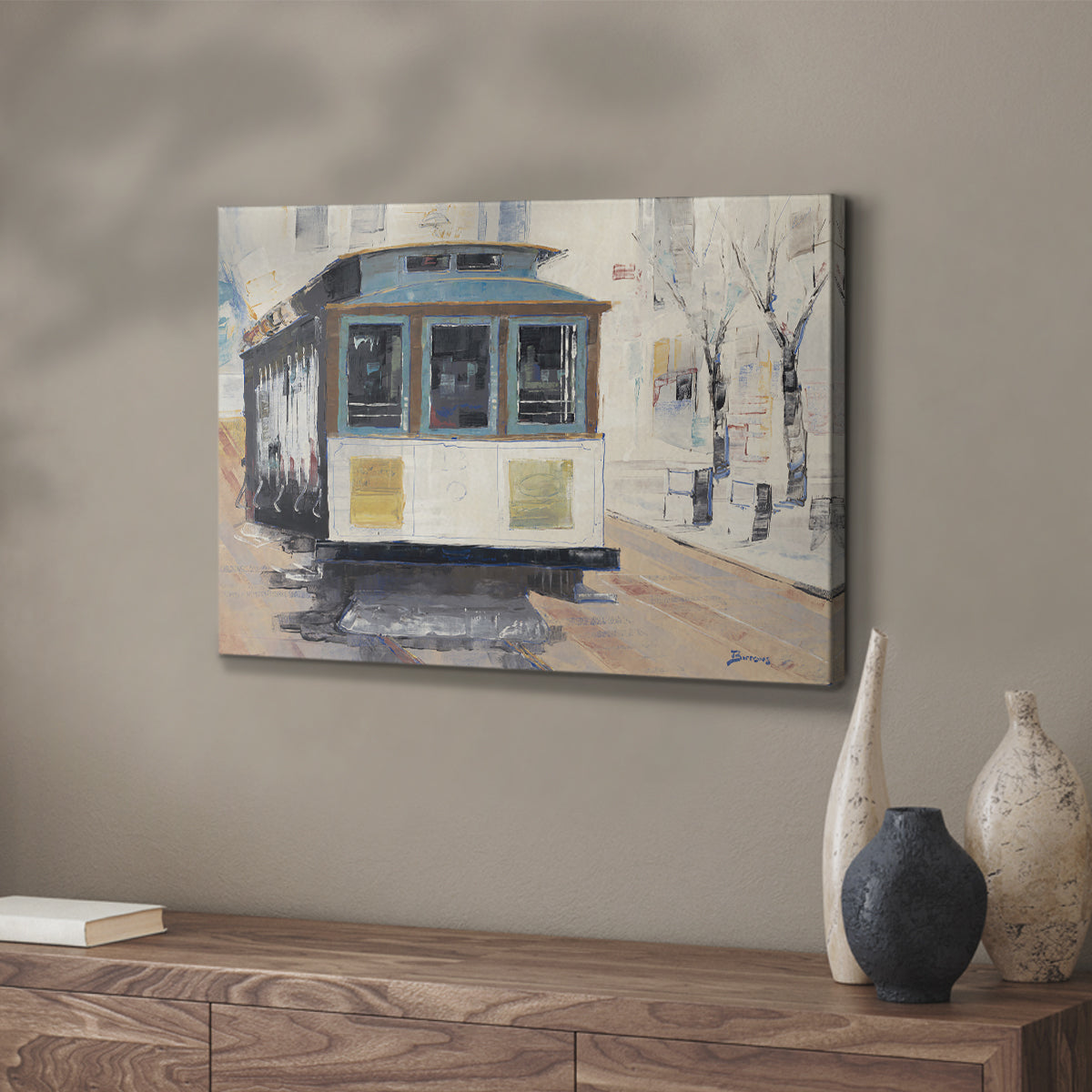 Cable Town - Canvas Art Print