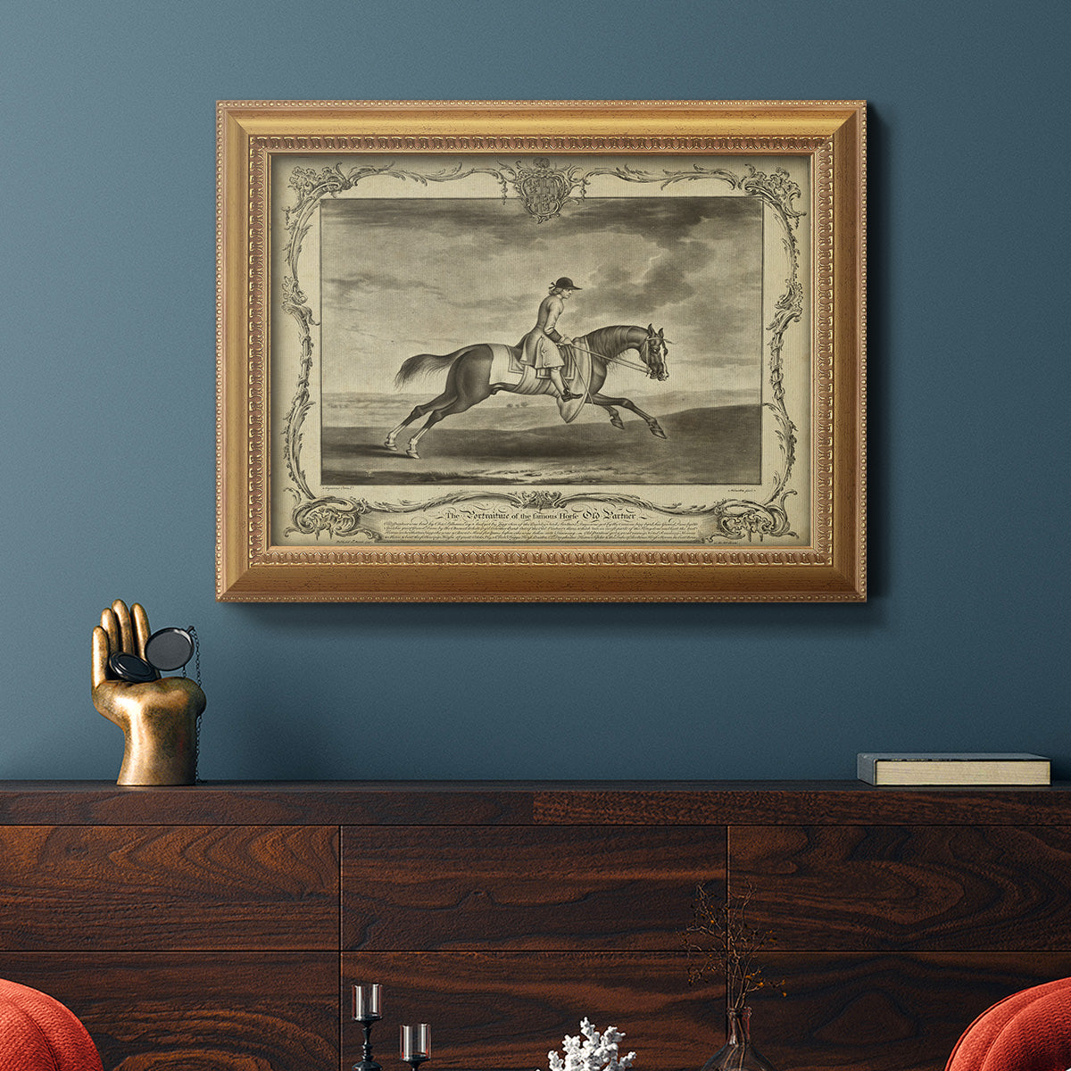 Distinguished Horses I Premium Framed Canvas- Ready to Hang