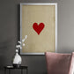 Small Heart - Modern Framed Canvas Print