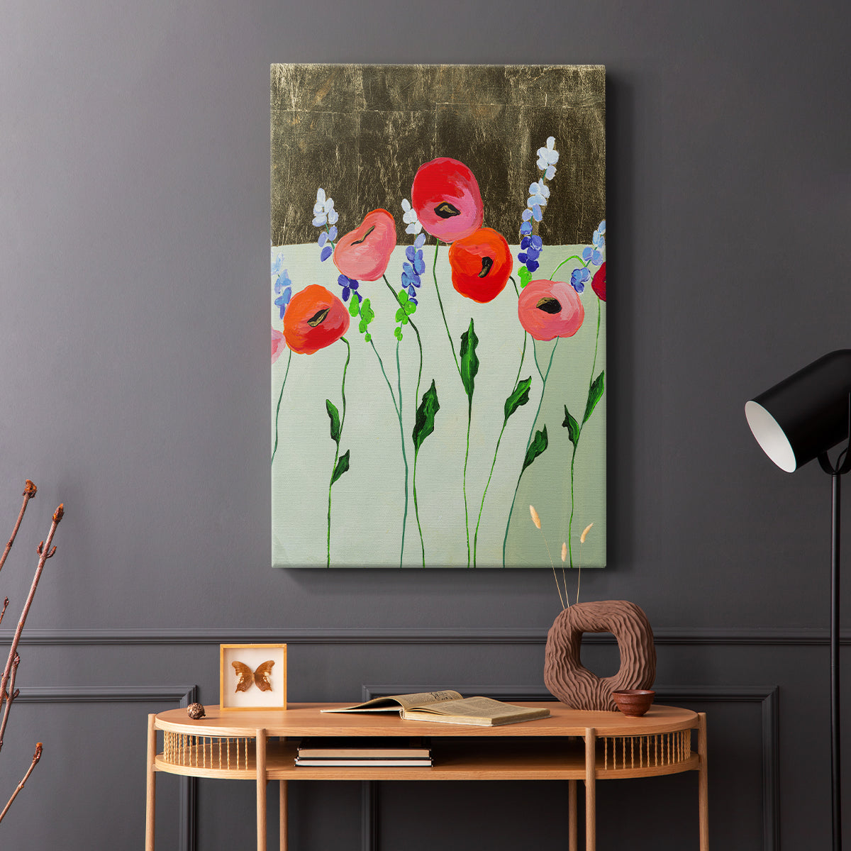 Poppy Party - Canvas Art Print