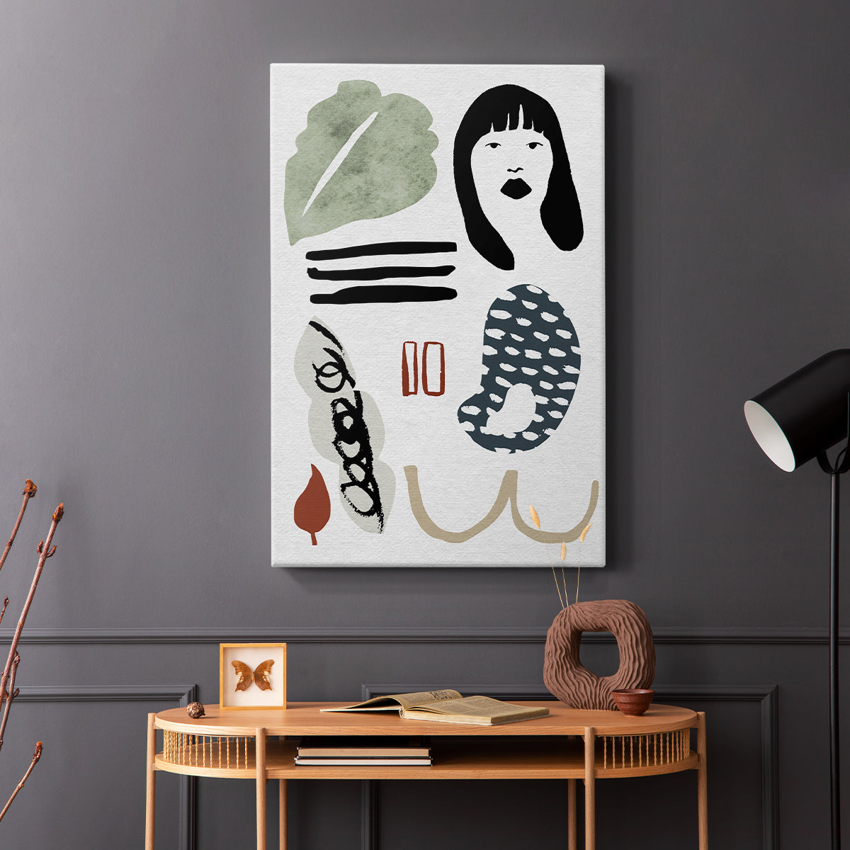 Collected Mindfulness II - Canvas Art Print