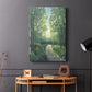 Golden Light Pathways II - Canvas Art Print