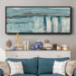 Acqua I - Floater Framed Canvas Print