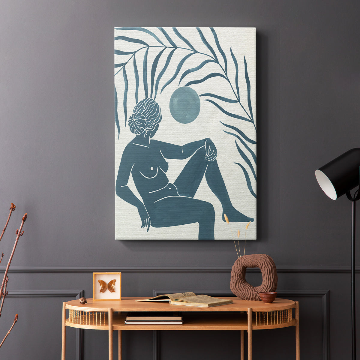 Moon Gazer I - Canvas Art Print