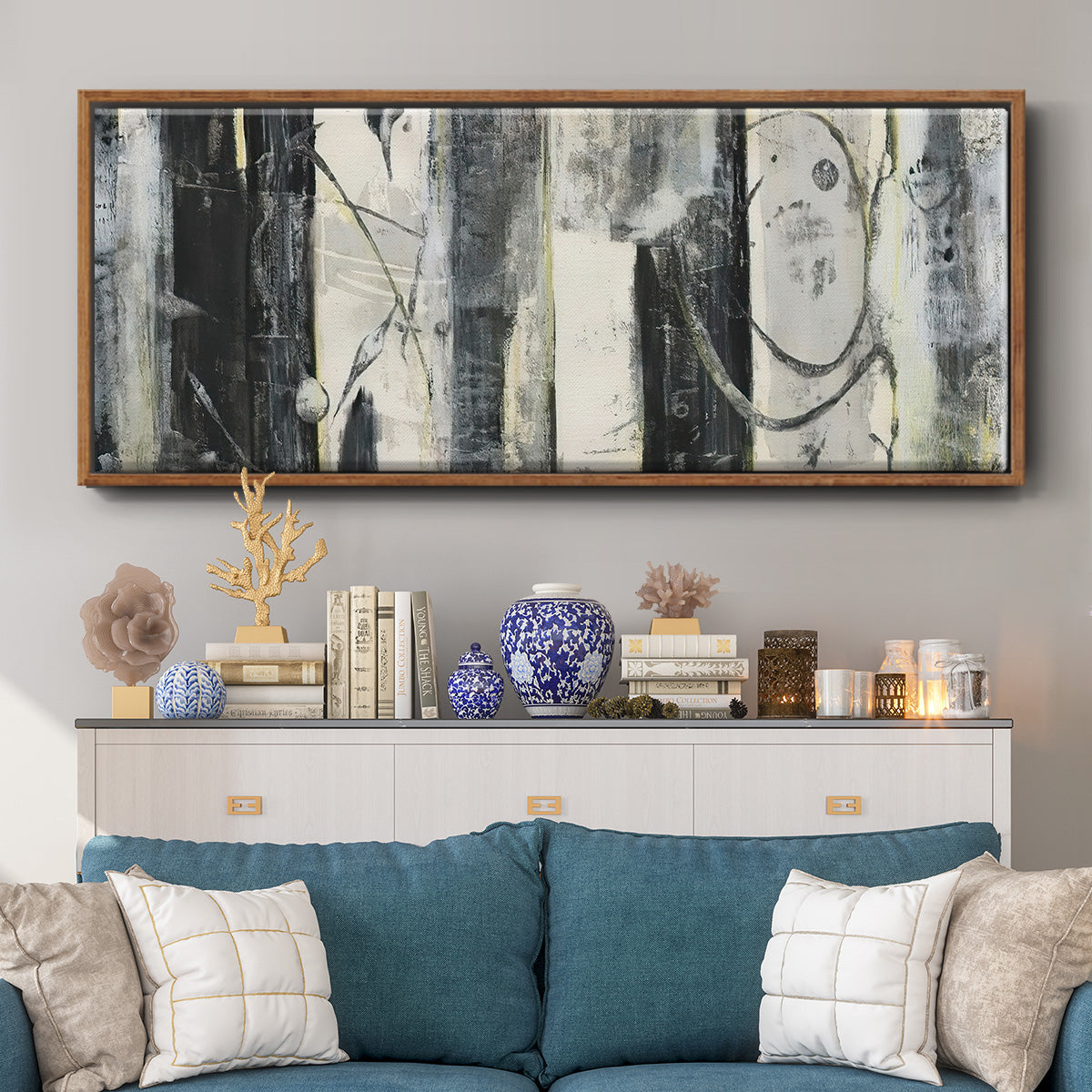 Standing Tall II - Floater Framed Canvas Print