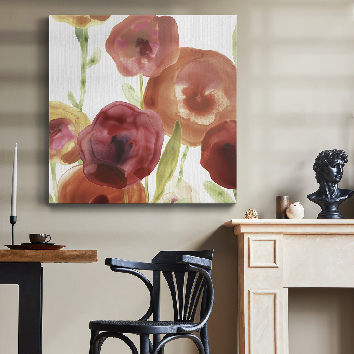Poppy Patch I - Canvas Art Print
