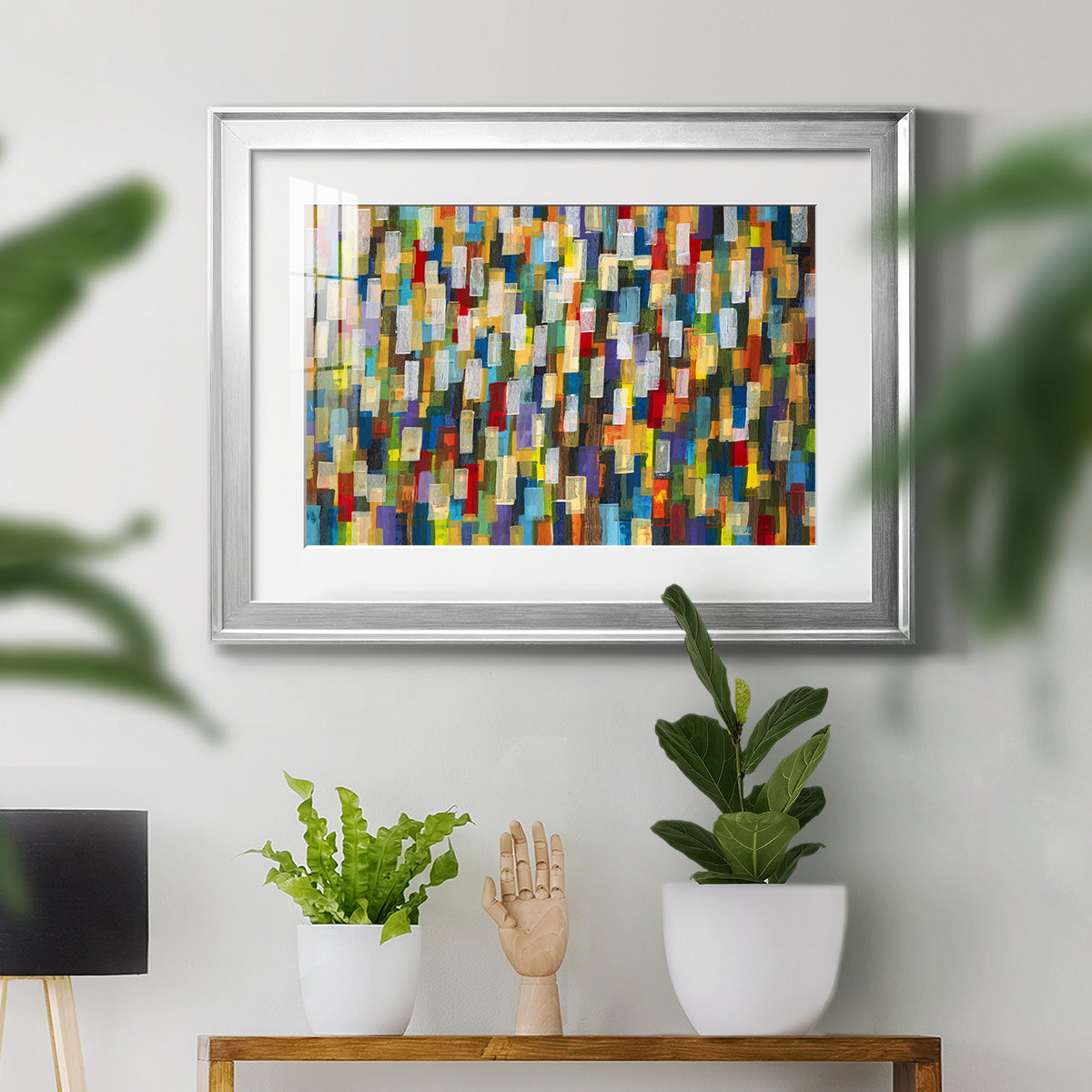 Confetti II Premium Framed Print - Ready to Hang