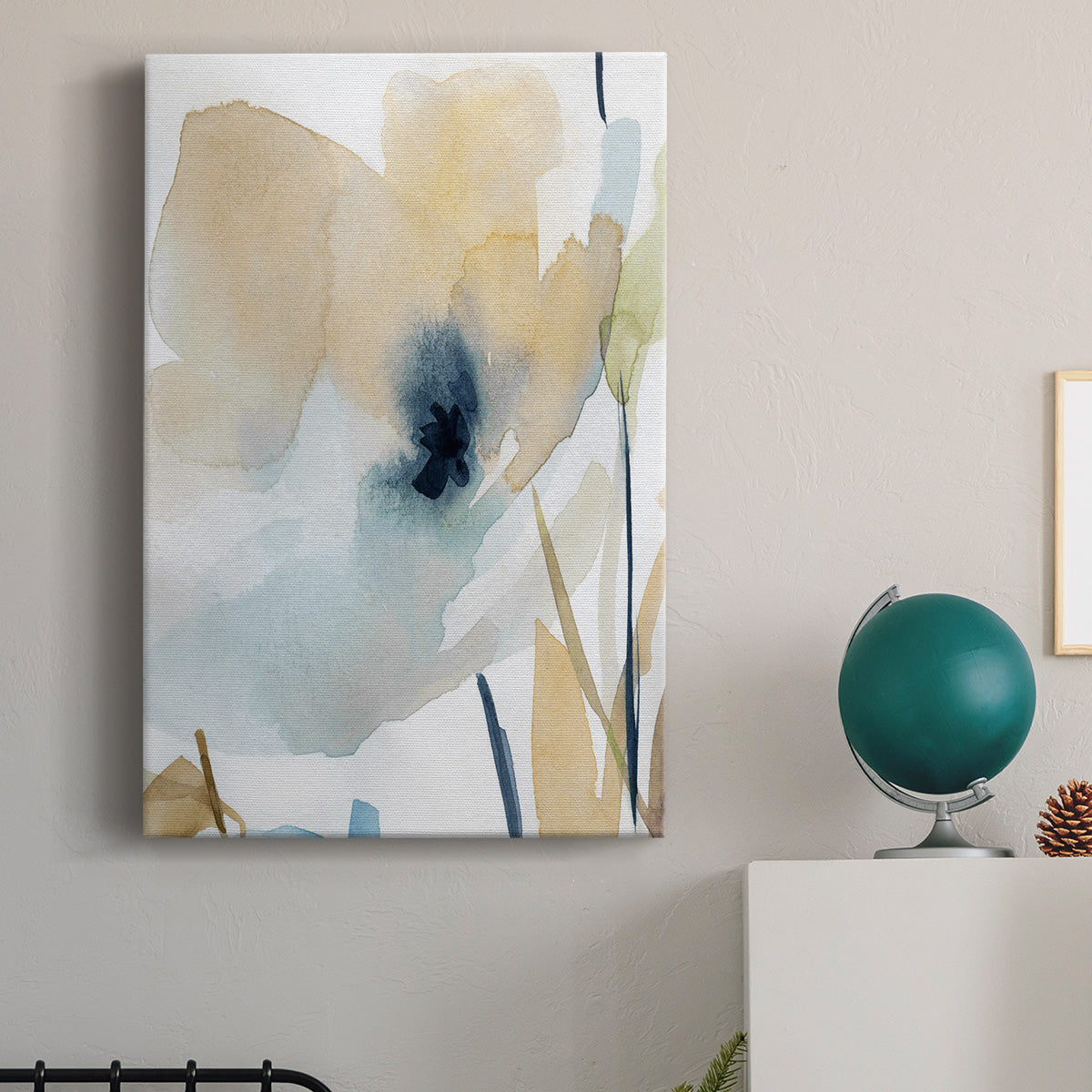 Blooming Wash II Premium Gallery Wrapped Canvas - Ready to Hang