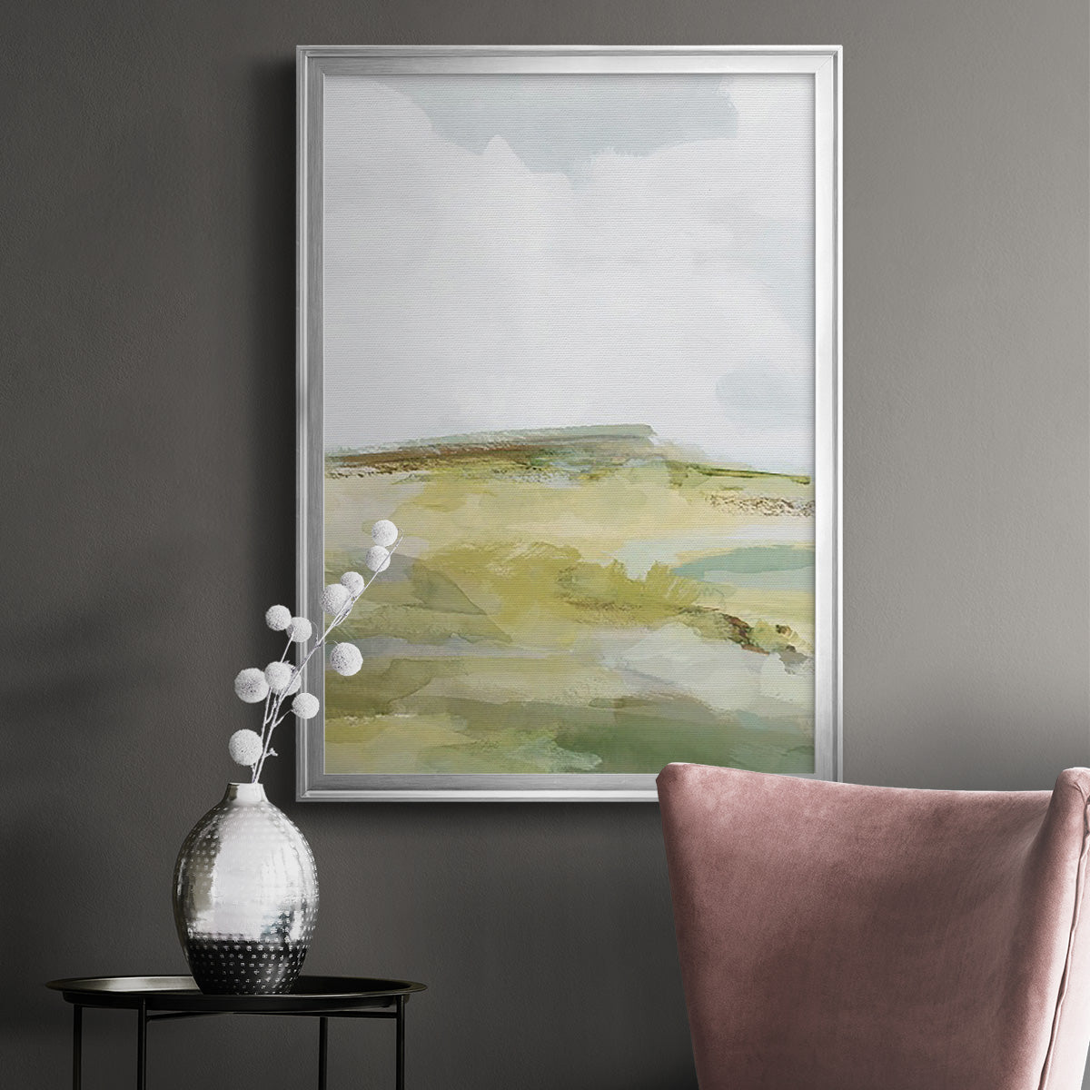 Inlet Impression I - Modern Framed Canvas Print