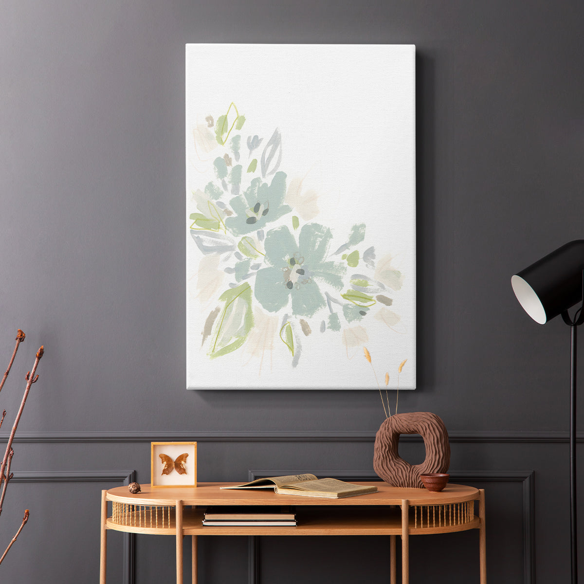 Seafoam Petals I - Canvas Art Print