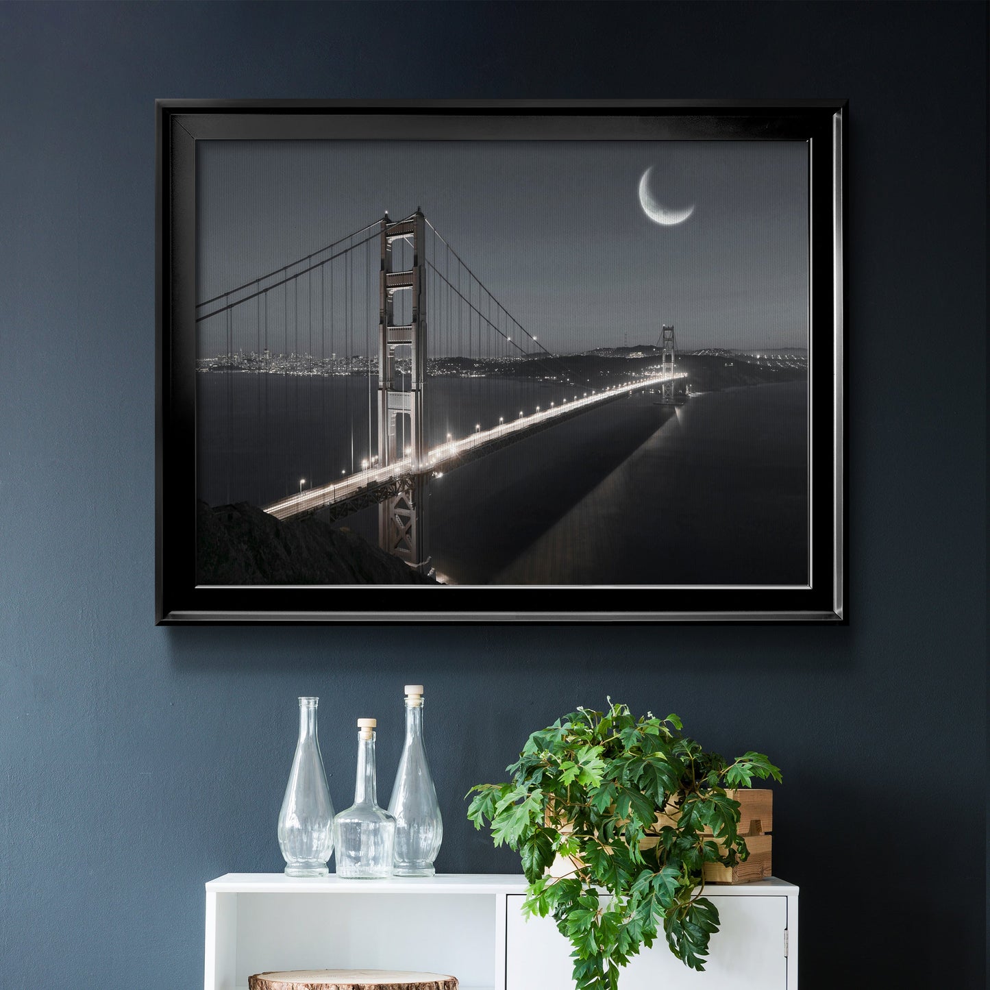 Moonrise Premium Classic Framed Canvas - Ready to Hang