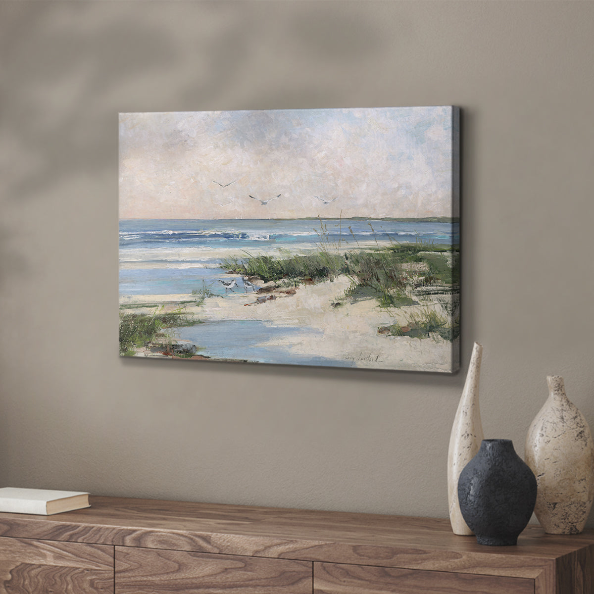 Soft Morning Sea - Canvas Art Print