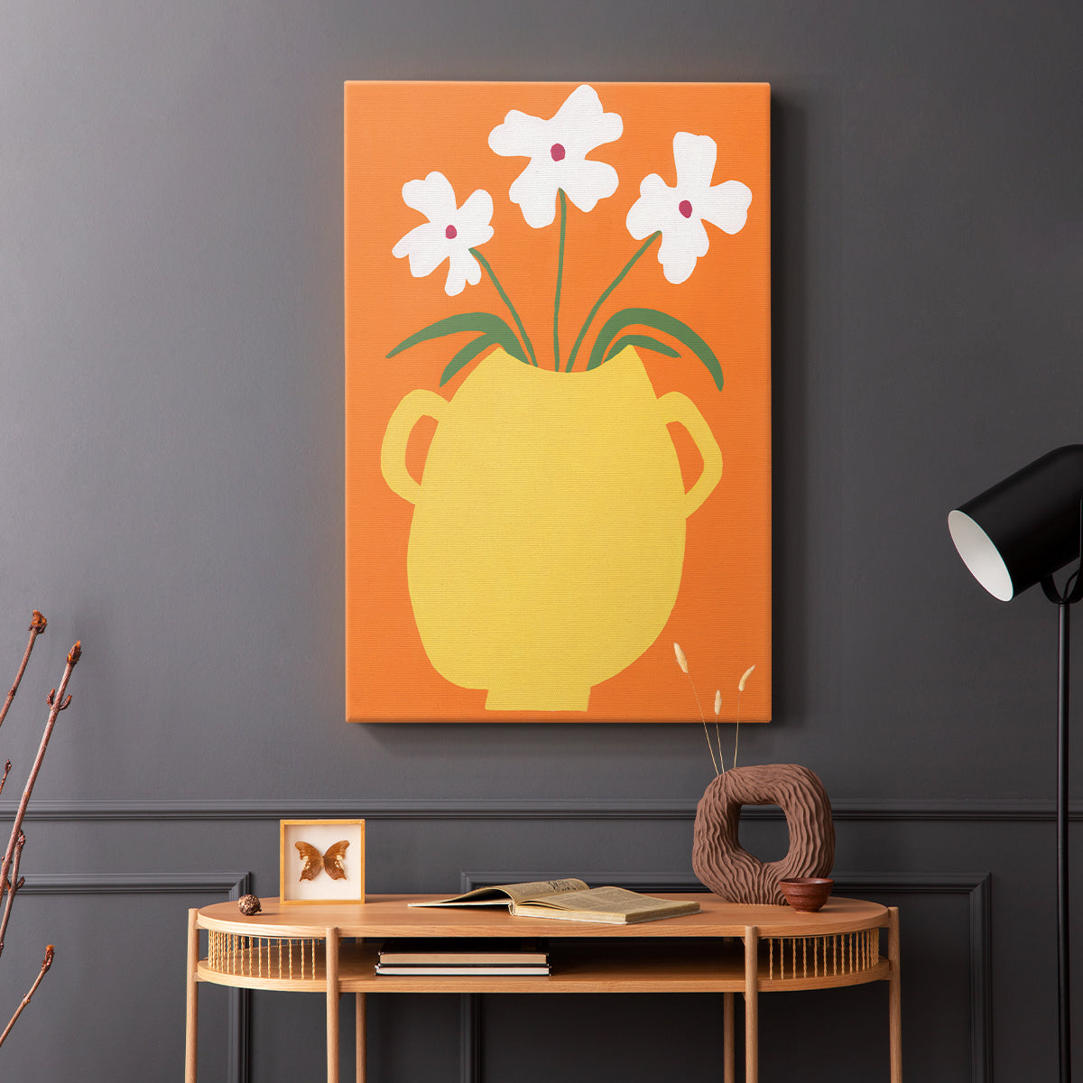 Modern Blooms II - Canvas Art Print