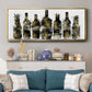 Wine Selection - Floater Framed Canvas Print
