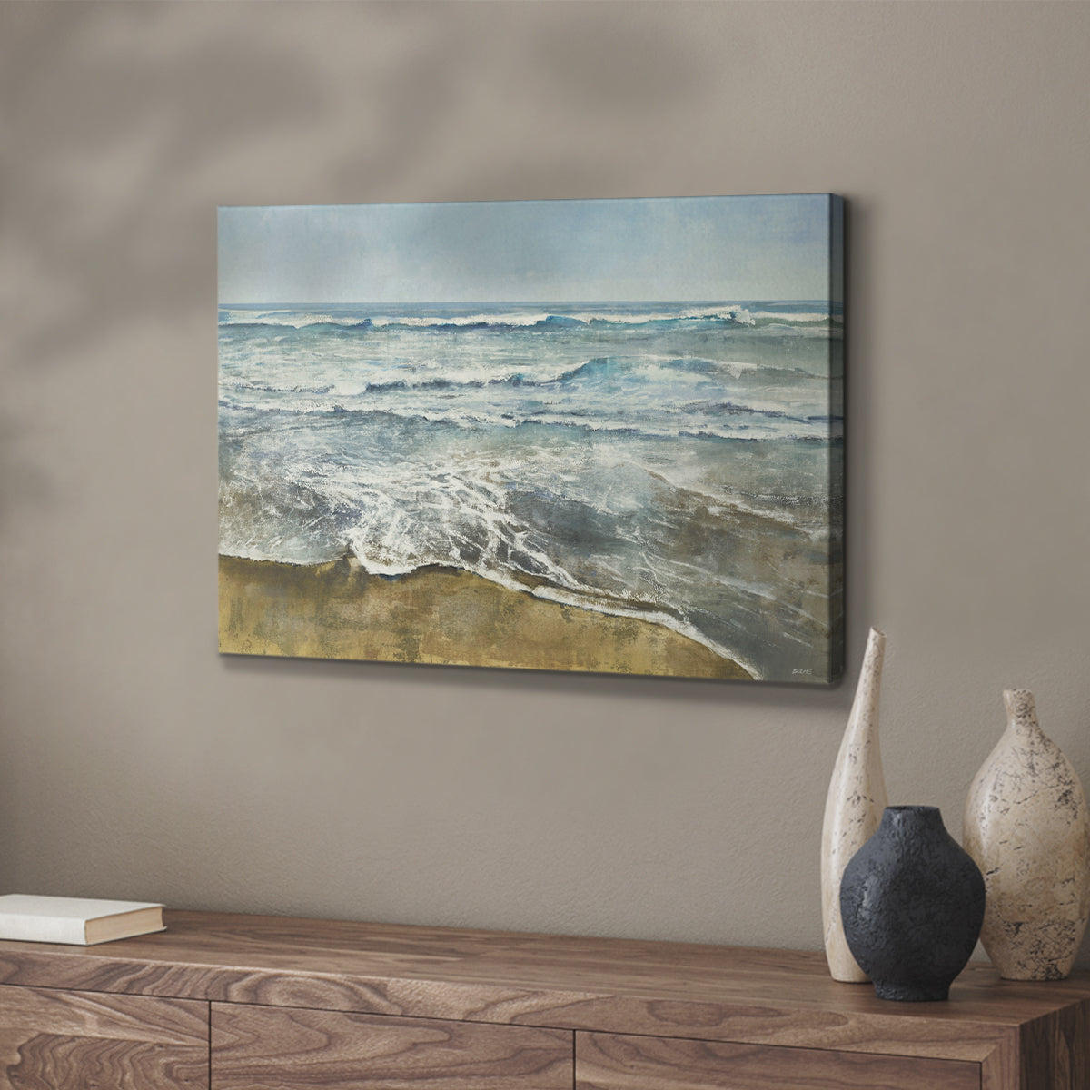 Beachcombing - Canvas Art Print