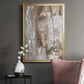 Bronzed I - Modern Framed Canvas Print
