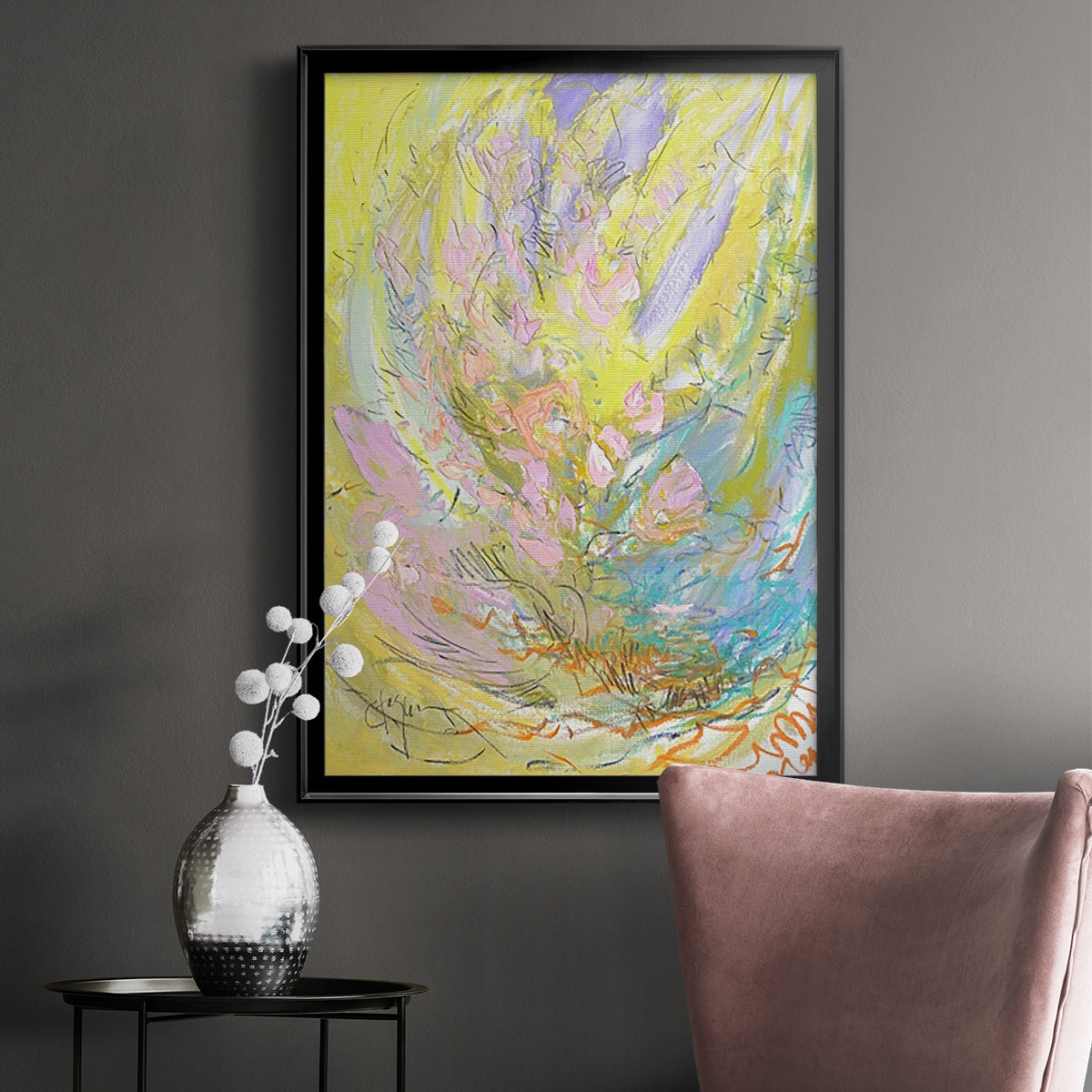 Approaching Equinox - Modern Framed Canvas Print