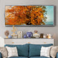 Autumn's Passion - Floater Framed Canvas Print