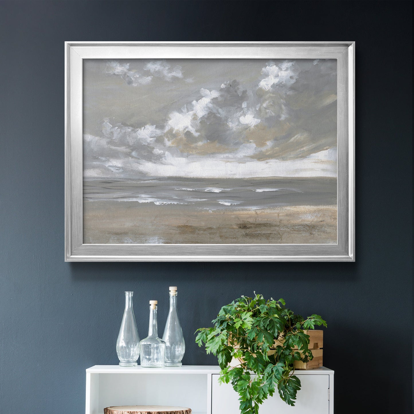 Windswept - Modern Framed Canvas Print