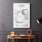 Toilet Paper Patent I - Canvas Art Print