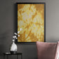 Turmeric Sunrise II - Modern Framed Canvas Print