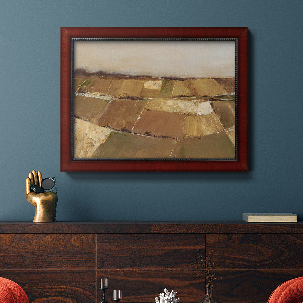 Autumn Pasture I Premium Framed Canvas- Ready to Hang