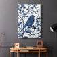 Bluebird Silhouette I - Canvas Art Print
