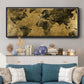 Golden Atlas - Floater Framed Canvas Print